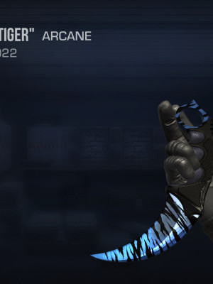 karambit ,, YEAR OF THE TIGER "