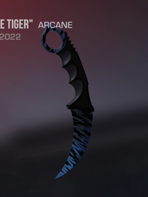 karambit ,, YEAR OF THE TIGER "