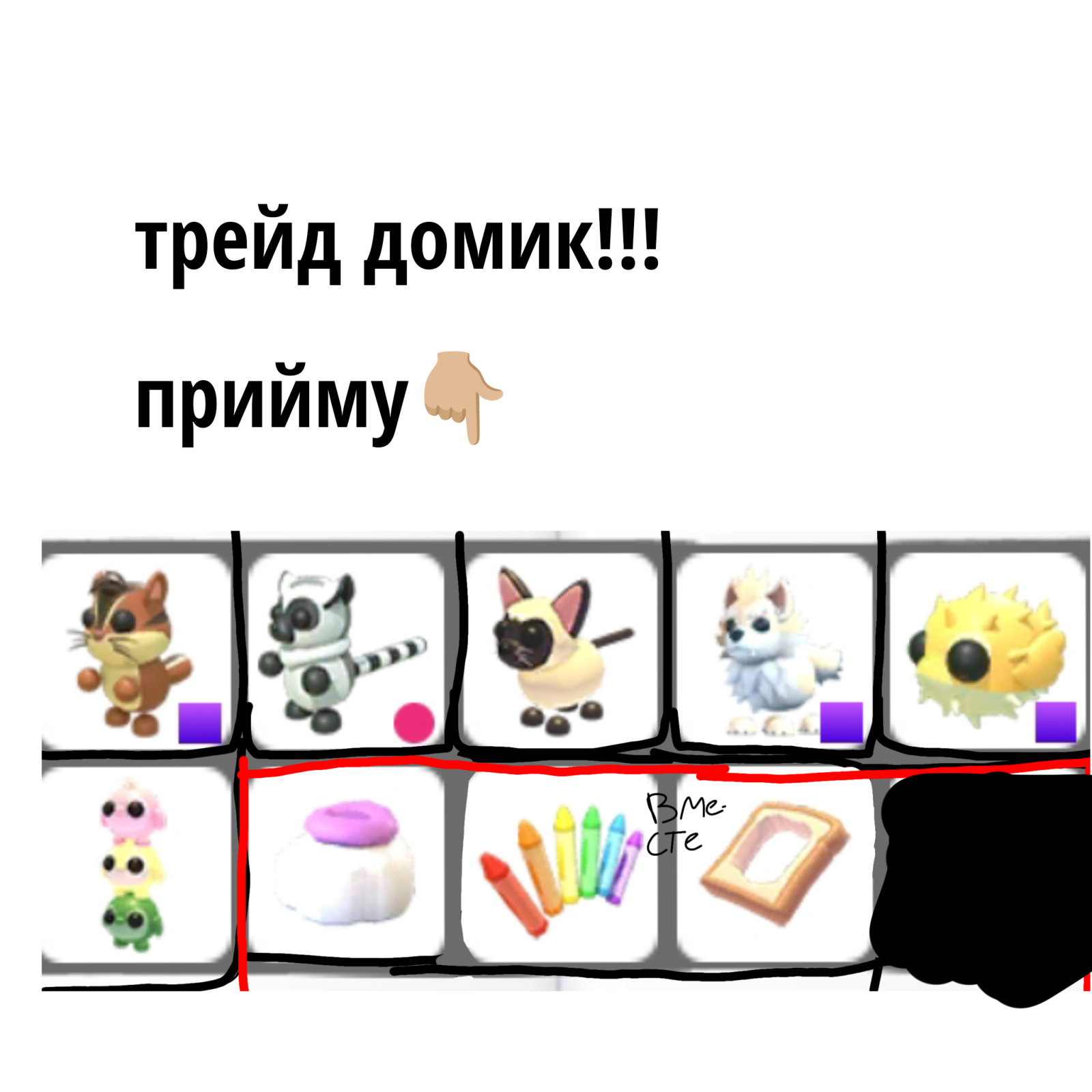 🫧 Трейд домик!!! 🐈⬛