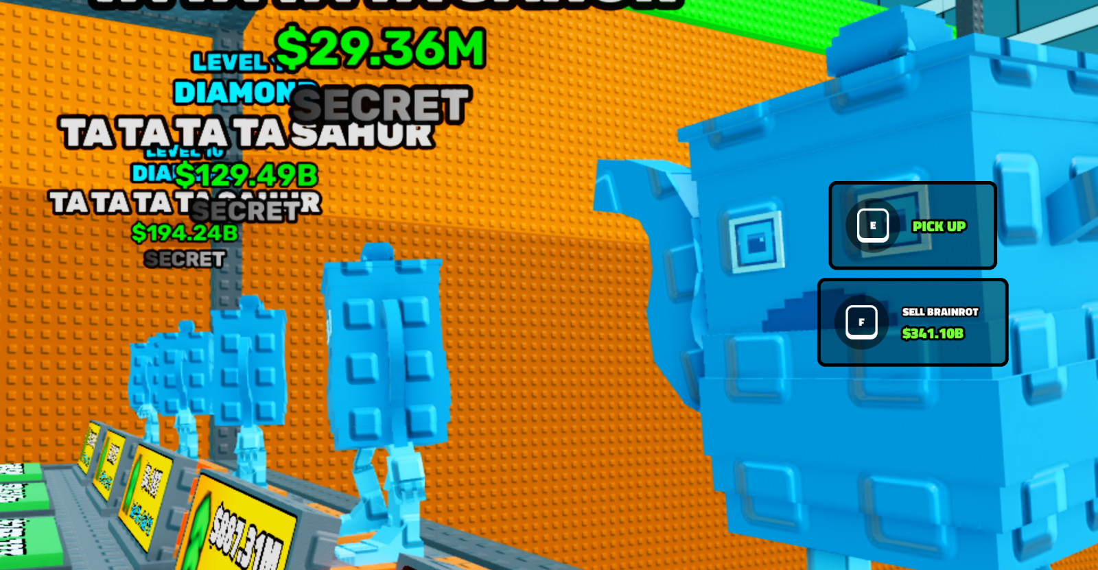 💎10X DIAMOND TA TA TA SAHUR💎 для прокачки (!ЧИТАТЬ ОПИСАНИЕ!)