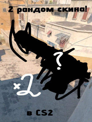 2 СЛУЧАЙНЫХ СКИНА CS2