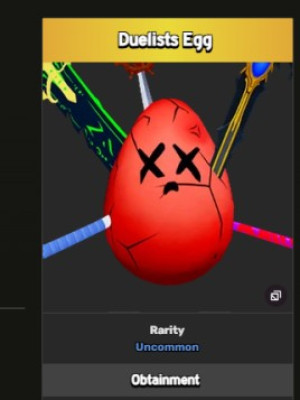 помогаю с яйцом дуэлянта