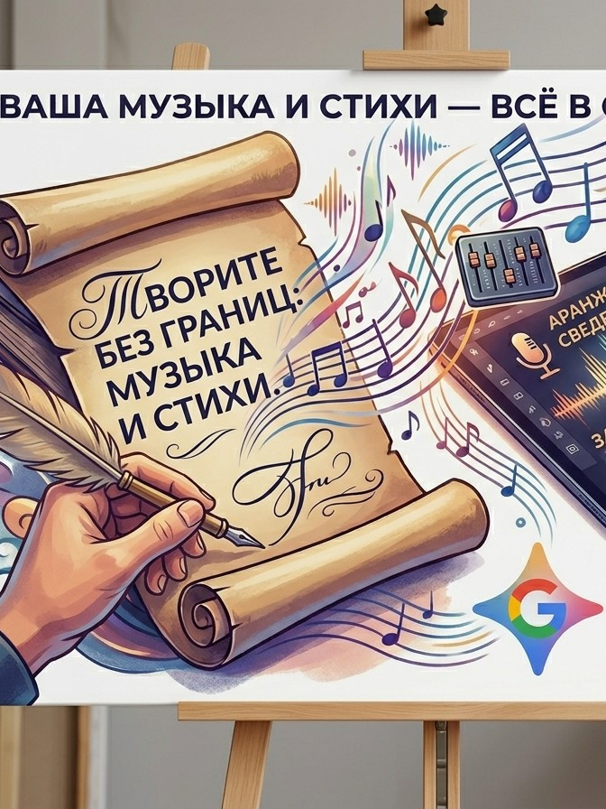 Стихи и песни под ключ: текст, музыка, озвучка