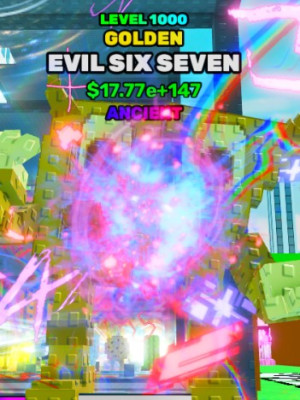 ANCIENT Evil Six Seven LVL 1000 Gold