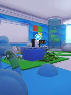 Дом в стиле Frutiger Aero