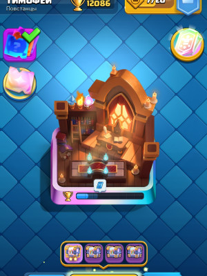 отличный акаунт Clashroyale 12.000 trophies