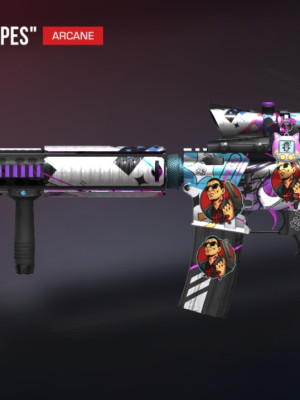 Продам м16 шоуган страйпс шпаттер 234 очень хороший паттерн солью за лоу