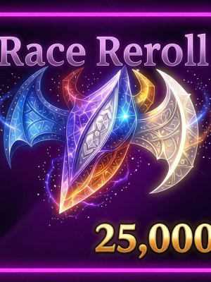 race reroll x1000