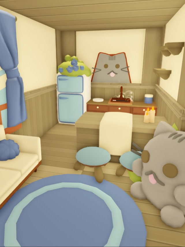 Дом пушин в стиле черники