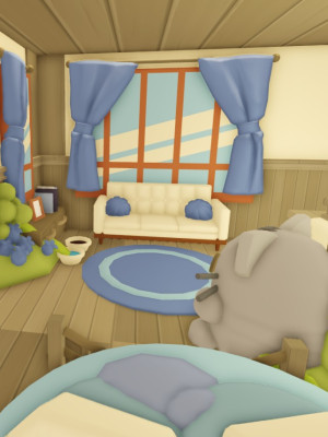 Дом пушин в стиле черники