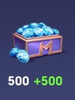 1000💎 при первом пополнение