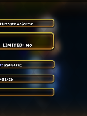 YBA CPAU RHCP LEGENDARY SKIN