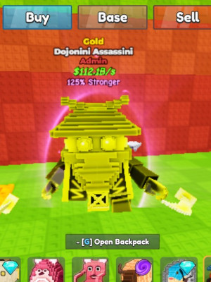 Dojonini Assassini gold Admim 112.1B/s