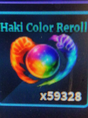 Haki color reroll