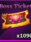 x500 Boss Ticket