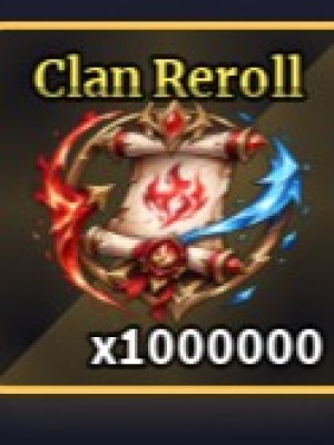 100 ТЫСЯЧ CLAN Reroll🔥 ТОП ЦЕНА МОМЕНТАЛЬНАЯ ВЫДАЧА