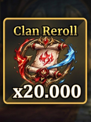 🚀 x20.000CLAN REROLL 💸