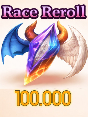 X100.00 ШТ Race Reroll 🖤
