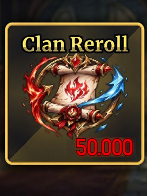 X50.00 шт Clan Reroll