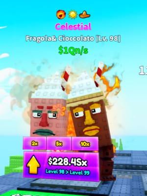 Celestial Fragola& Cioccolato $1Qn/s LVL 98