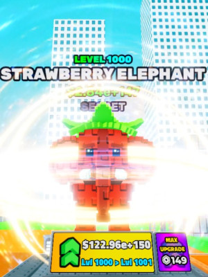 Secret Strawberry Elephant LVL 1000