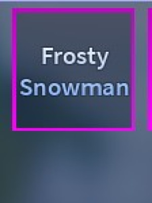 Frosty Snowman (Event, Kill Effect)