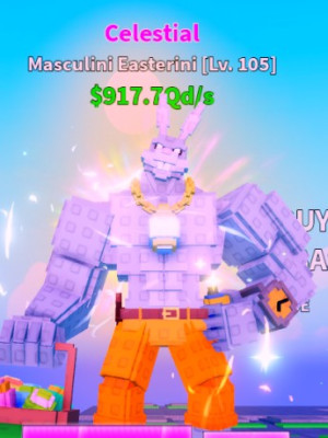 Celestial Masculini Easterini $917.7Qd/s LVL 98