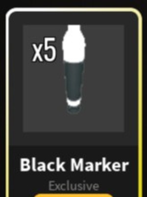 Black Marker (Knife)