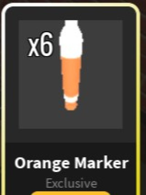 Orange Marker (Knife)
