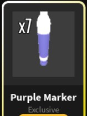 Purple Marker (Knife)