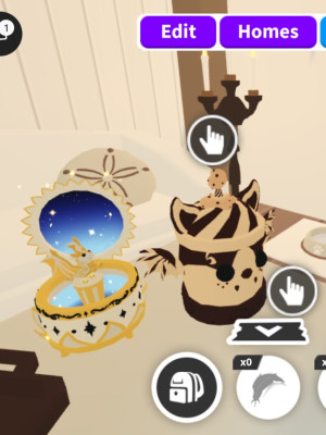 Биодом пустой + банка с печеньем для скорости и музыкальная шкатулка(рабочая)