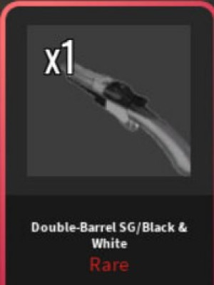 Black & White (Double-Barrel SG)