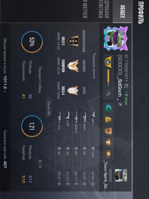 Аккаунт 1000+ часов.