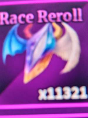 Race rerol 11100 штук