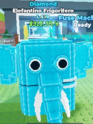 Elefantino Frigorifero Diamond