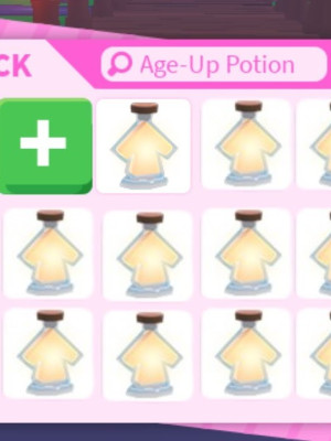 Age-Up Potion (фулл пет на 1 дружбу!)