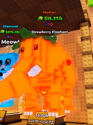 Molten OG Strawberry Elephant 15.3T/S  ДЕШЕВО