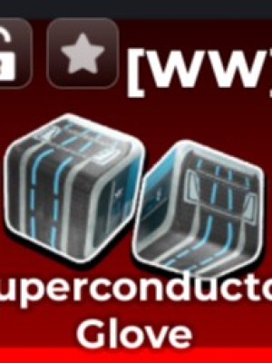 Glove "Superconductor"