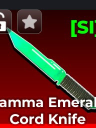 Cord Knife "Gamma Emerald"
