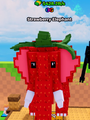 🌈 OG 🌈 Strawberry Elephant 🍓428B/s 63 LVL