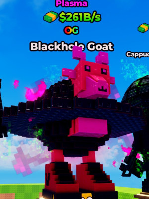 🌈 OG + plasma 🟪 BlackHole Goat  261B/s 60 LVL