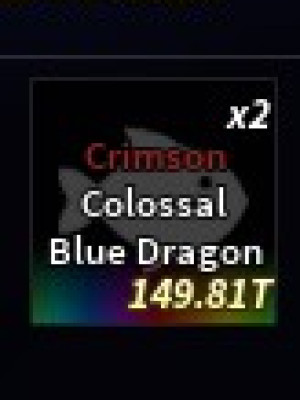 Crimson Colossal Blue Dragon