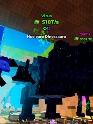 VIRUS OG NUCLEARO DINOSSAURO 18T/S 73 LVL ДЕШЕВО