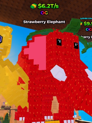 🏆OG STRAWBERRY ELEPHANTE🏆 6.2T/S 🏆MAX LVL🏆