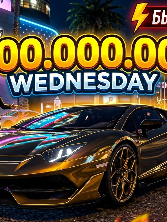 5.000.000.000$ | Wednesday | БЫСТРАЯ ВЫДАЧА | ARIZONA RP