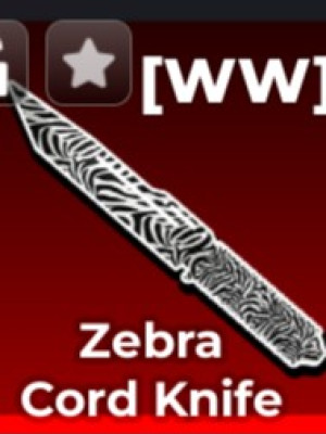Cord Knife "Zebra"