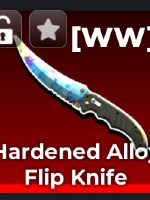 Flip Knife "Hardened Alloy"