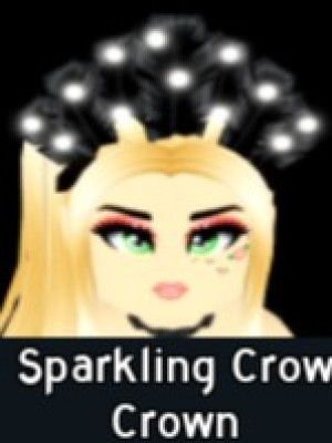 Sparkling Crow Crown