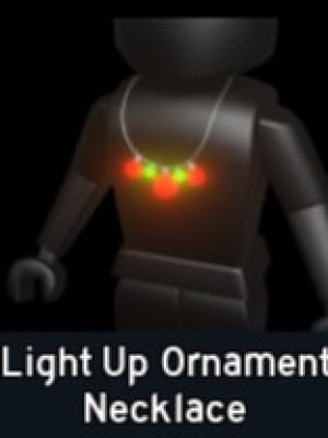 Light Up Ornament Necklace