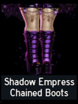 Shadow Empress Chained Boots